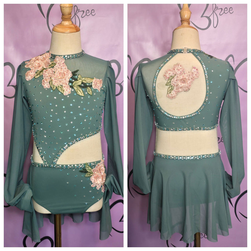 Custom Garden Paradise Lyrical Costume Size CL