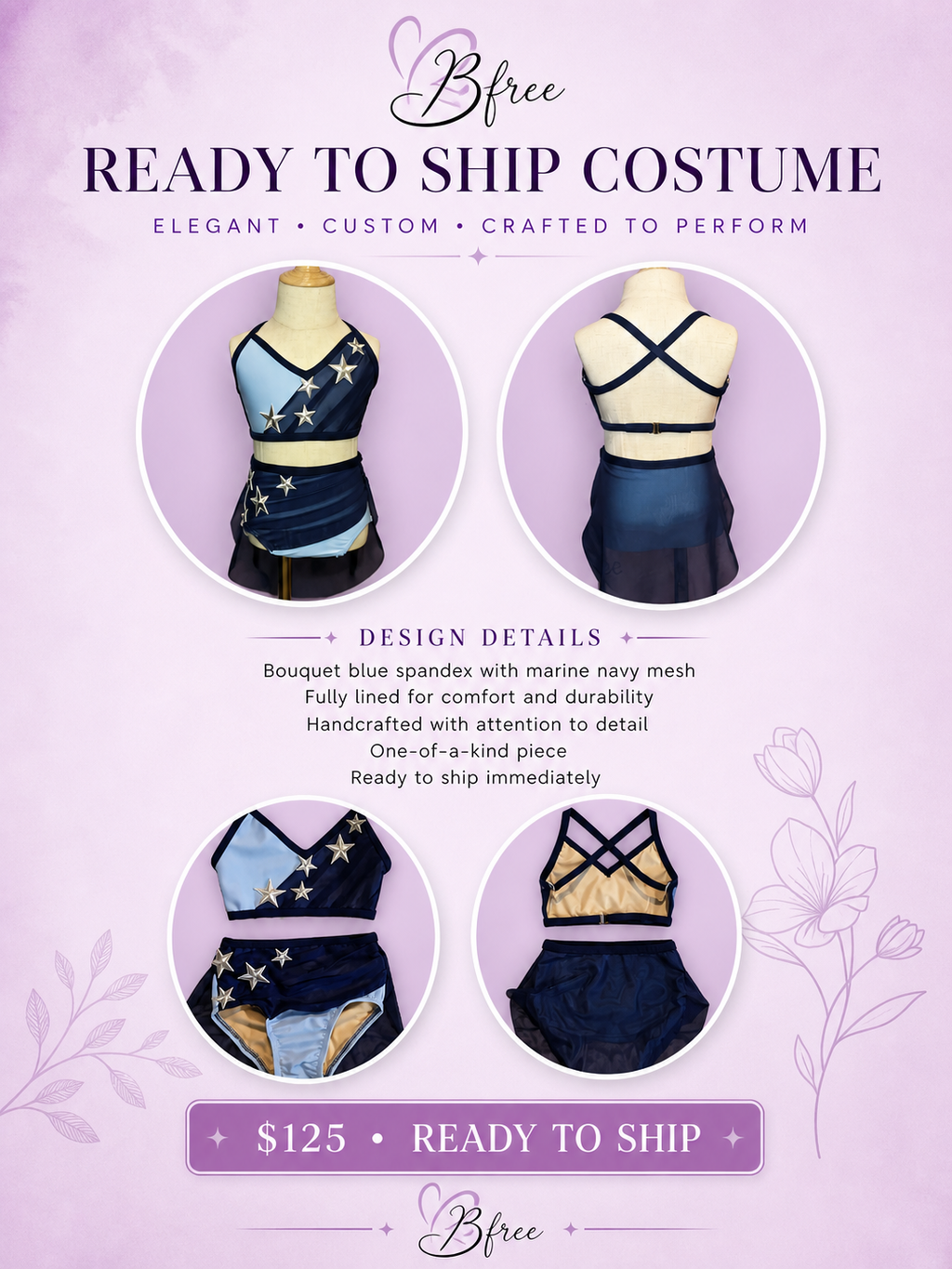 Custom Lyrical Costume Base Child XS