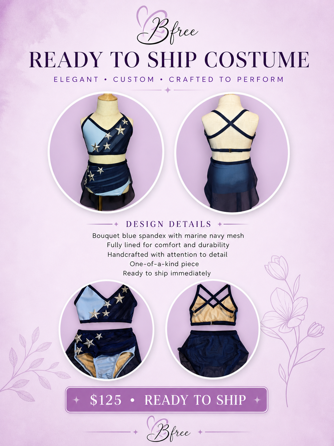Custom Lyrical Costume Base Child XS