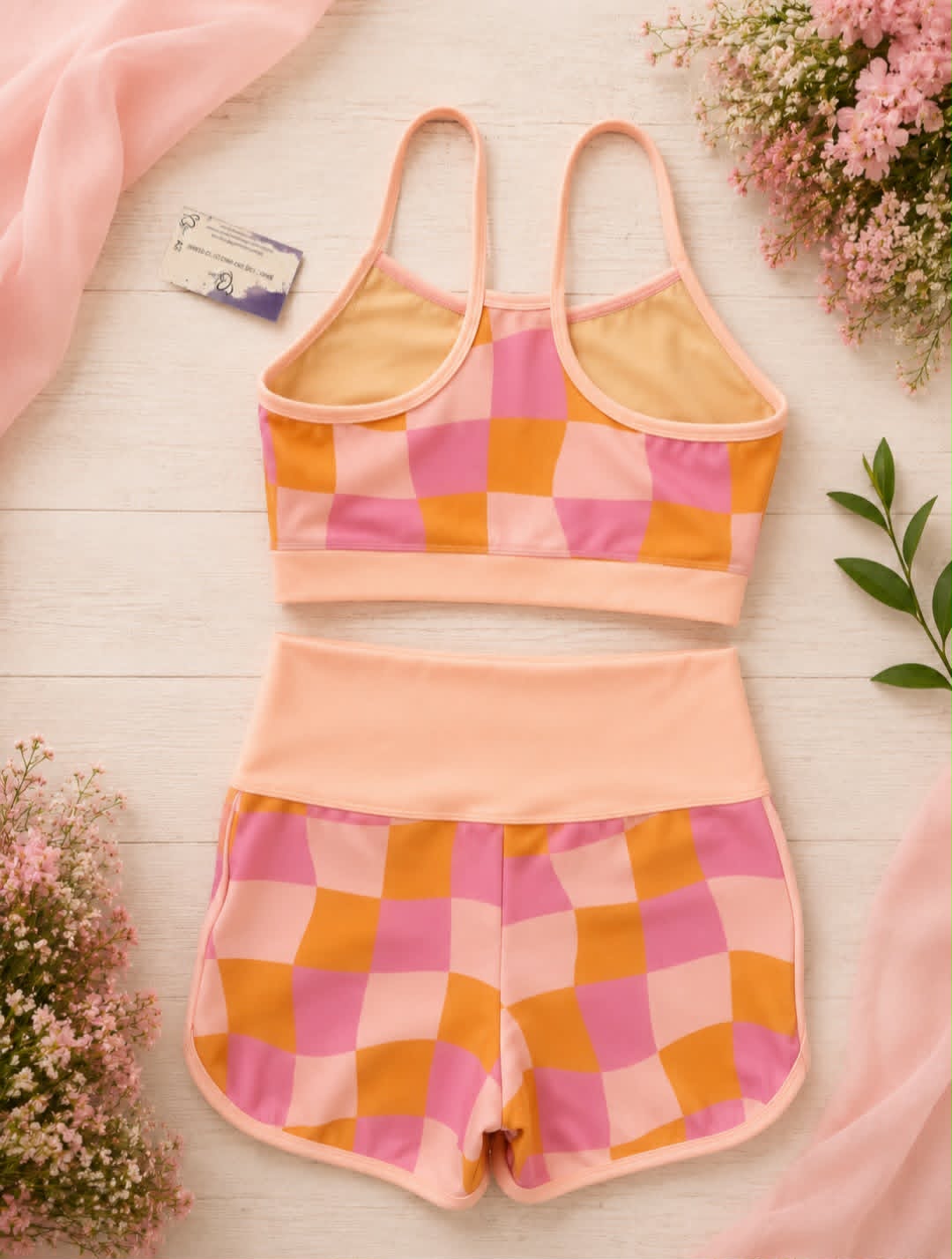 Retro Checker Set - Adult XS - Ready to ship