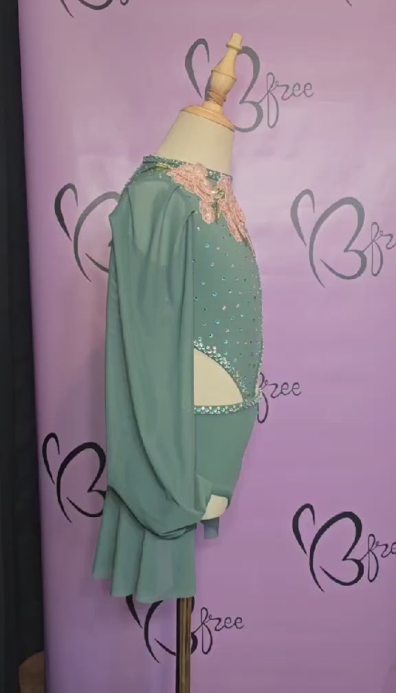 Custom Garden Paradise Lyrical Costume Size CL