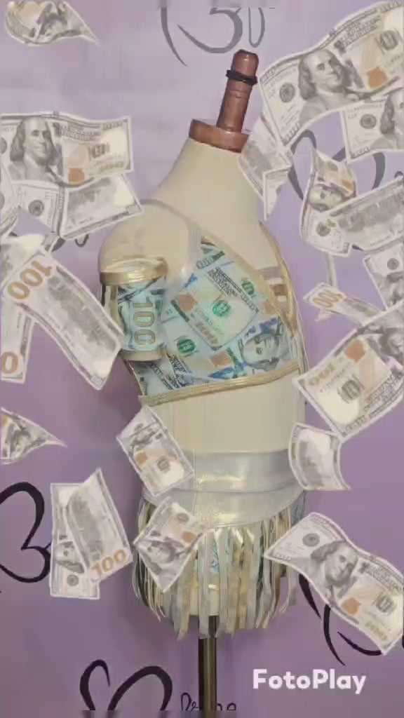 Custom Money Themed Jazz Solo Costume - CS