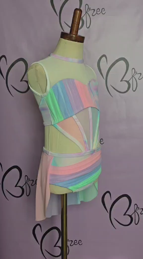 Pastel Dreams Lyrical Costume Base | Child Medium | Ready to Ship